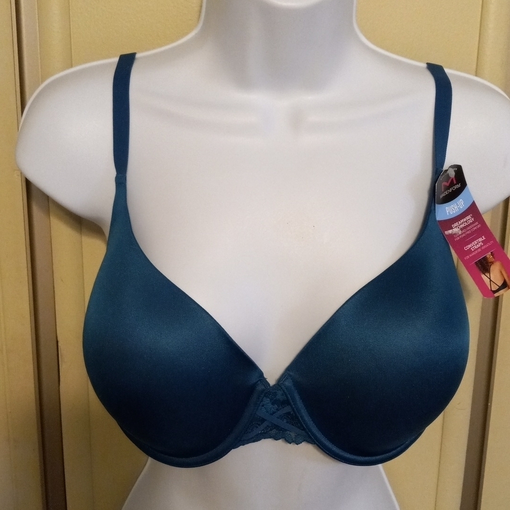 Maidenform Push-Up Dreamwire Technology Bra Size 36D.  NWT
